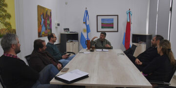 El intendente Fuertes se reunió con el equipo económico del municipio