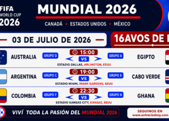 Hoy juega la Escaloneta para completar los 16avo de final