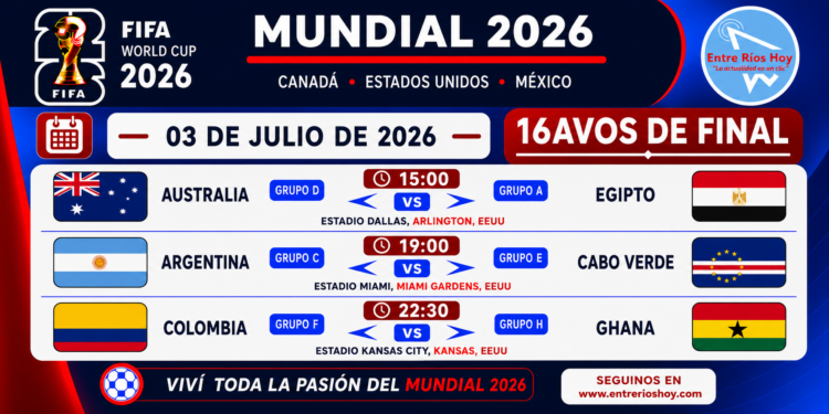 Hoy juega la Escaloneta para completar los 16avo de final