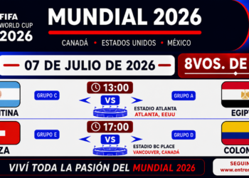 Argentina busca ante los faraones el pase a 4tos de final