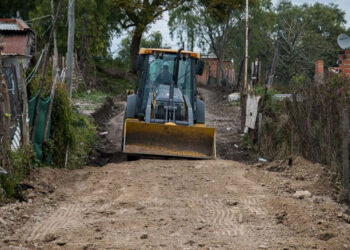 Paraná: Plan Calle a Calle: La segunda etapa ya se ejecuta en Bajada Grande