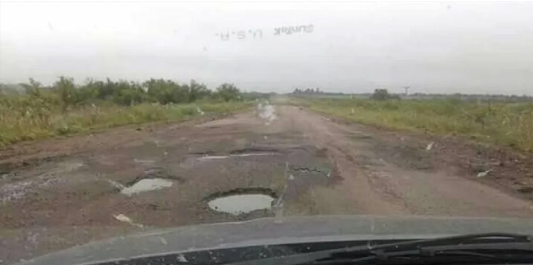 Solicitan “intervención urgente” en tramos deteriorados de la Ruta Provincial N° 6
