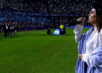 «La Sole cantará el himno Argentino en la final de la Copa del Mundo»