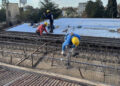 Finalizó la primera etapa de reparación de los techos de la Terminal de Ómnibus de Colón