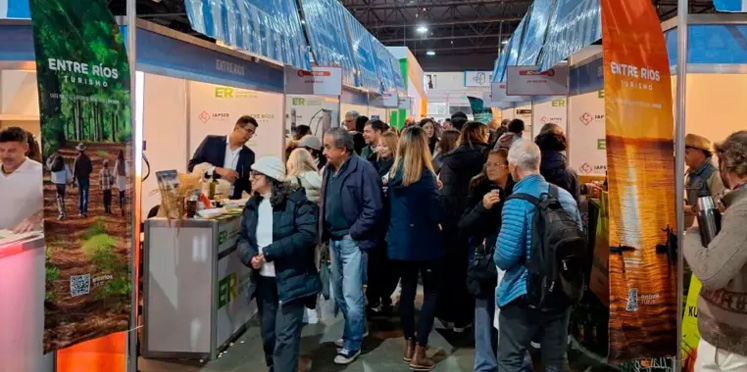 Entre Ríos muestra su potencial turístico y emprendedor en la feria Caminos y Sabores