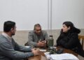 ¨Pueblo Liebig, el Intendente Pintos recibió al interventor de educación del dpto Colón¨