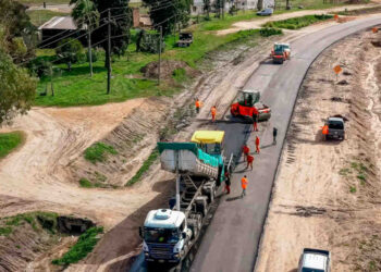 Más de 58 por ciento de avance en el acceso norte a Concepción del Uruguay