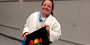 Cynthia Fernández de Carli hizo historia: medalla de bronce en el Mundial de Judo en Suecia