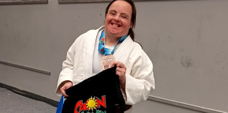 Cynthia Fernández de Carli hizo historia: medalla de bronce en el Mundial de Judo en Suecia