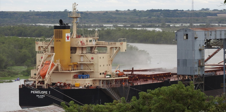 Entre Ríos lidera el transporte fluvial de granos del país: concentra nueve de cada 10 toneladas