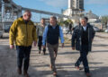 Frigerio recorrió el puerto de Diamante y destacó el potencial portuario de Entre Ríos