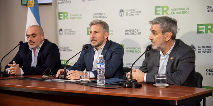Frigerio destacó que el acuerdo con Anses es «el mayor reconocimiento de fondos obtenido por Entre Ríos»