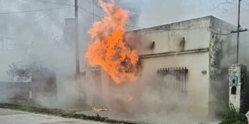 Gualeguaychú: falleció una mujer víctima del incendio en su vivienda