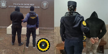 Golpe al narcomenudeo en Colón: tres allanamientos simultáneos dejaron dos detenidos y el secuestro de droga, vehículos y dinero