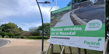 Paraná: recupera espacios peatonales para mejorar la accesibilidad y la circulación
