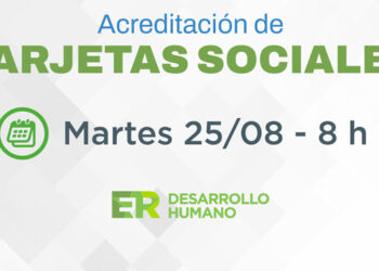 El martes se acreditan los fondos de las tarjetas sociales entrerrianas