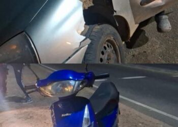 «Accidente Vial, Ruta ex26, un motociclista terminó con lesiones graves»