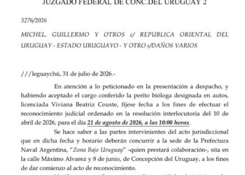 ¨Revés judicial para la planta de combustible sintético en Paysandú: la justicia ordena medidas para analizar posible contaminación del río¨