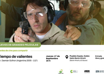 El ciclo Jueves de Grandes Películas brindará una función en Pueblo Cazés