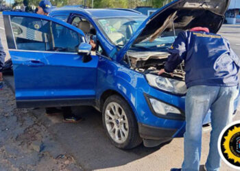 Dos hombres de Colón fueron detenidos con más de un kilo de cocaína