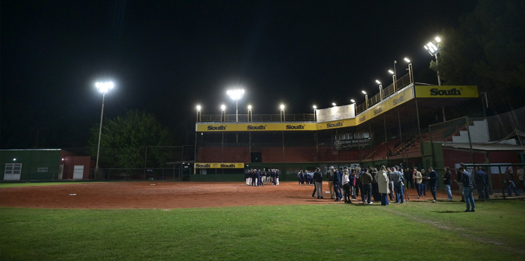 La provincia renovó la iluminación del Estadio Mundialista de Sóftbol para los Juegos Suramericanos