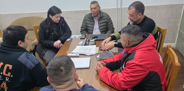 Liebig: Prevención y trabajo conjunto con Bomberos voluntarios