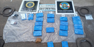 Importante golpe al narcotráfico: Incautaron más de 20 kilos de cocaína en el Puesto Caminero Paso Telégrafo