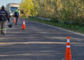 Trabajos en el acceso a Pueblo Liebig