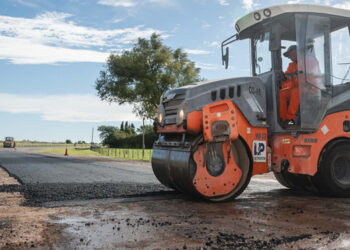 La provincia avanza con las tareas de bacheo en distintas rutas provinciales
