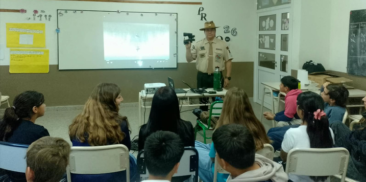 Educación ambiental en la Escuela N.º 86 de El Ombú