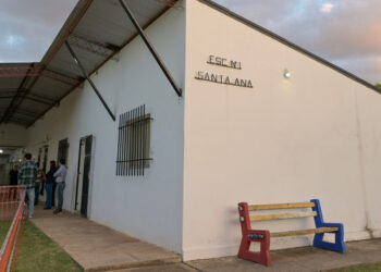 Se firmó en Santa Ana el inicio de la obra de ampliación y refacción de la escuela Nº 1