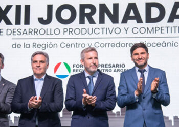 Frigerio, Pullaro y Llaryora coincidieron en impulsar el desarrollo y la integración de la Región Centro