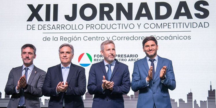 Frigerio, Pullaro y Llaryora coincidieron en impulsar el desarrollo y la integración de la Región Centro