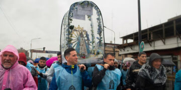 Peregrinación a Luján 2026: nada detuvo a los fieles en su camino a la Basílica