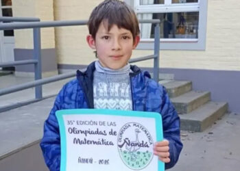 Niño entrerriano se consagró campeón nacional de Matemática