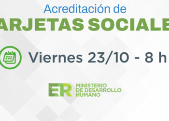 El Gobierno de Entre Ríos aumentó las Tarjetas Sociales y acreditó los fondos de octubre