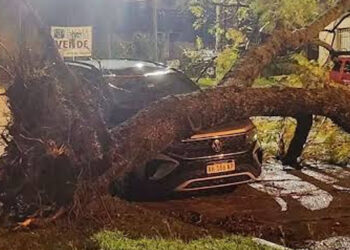 Se mantiene el alerta amarilla por tormentas en cinco departamentos de Entre Ríos